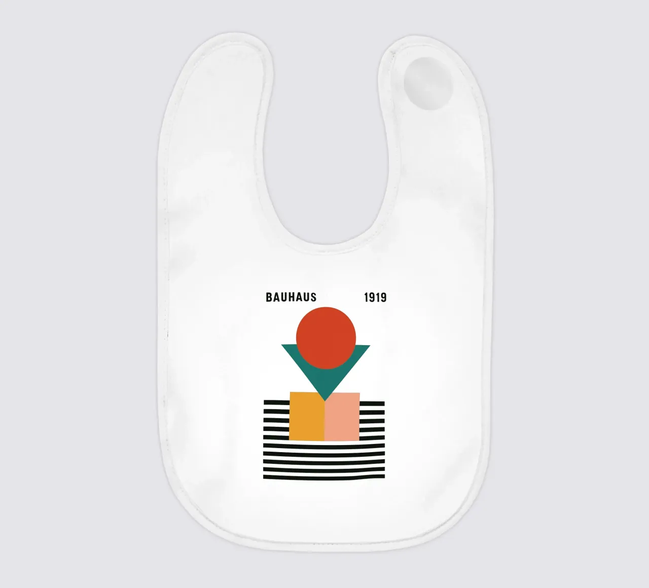 Less Is More – Bauhaus Edition Babylätzchen von SMPLE
