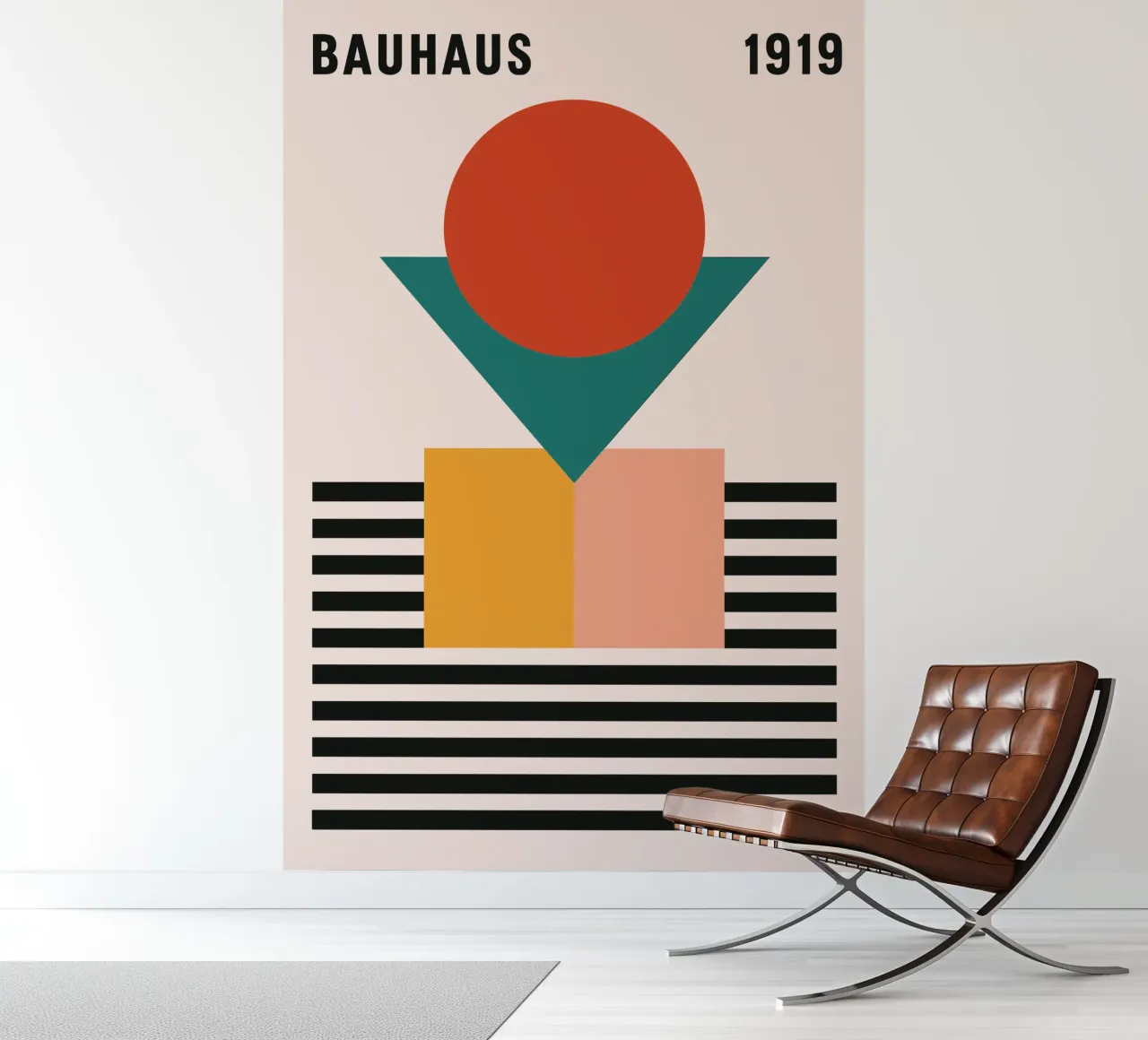 Meno è meglio - Edizione Bauhaus carta da parati fotografica da SMPLE