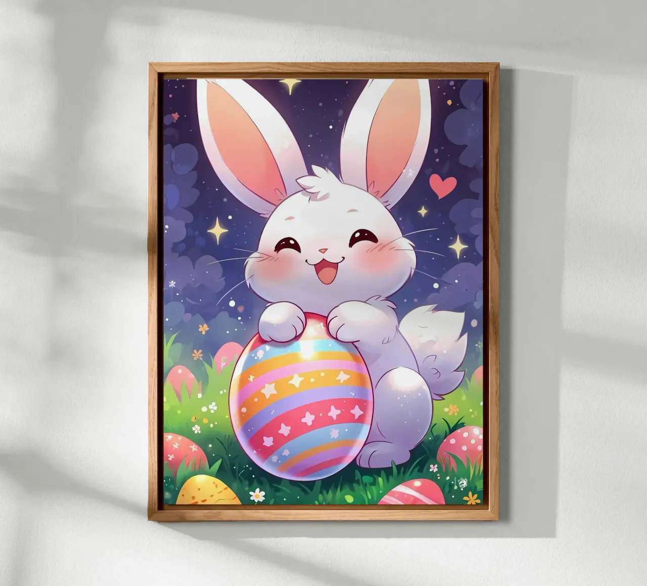 Big Rabbit Easter egg forex plate by LM2Kone