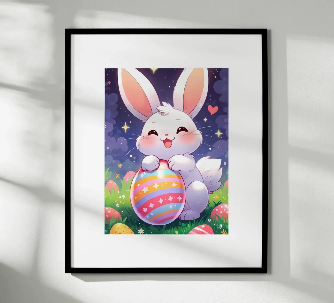 Uovo di Pasqua di Big Rabbit carta hahnemühle da LM2KONE