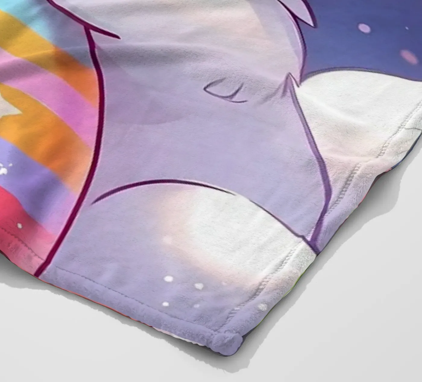 Œuf de Pâques du Grand Lapin plaid polaire de LM2Kone