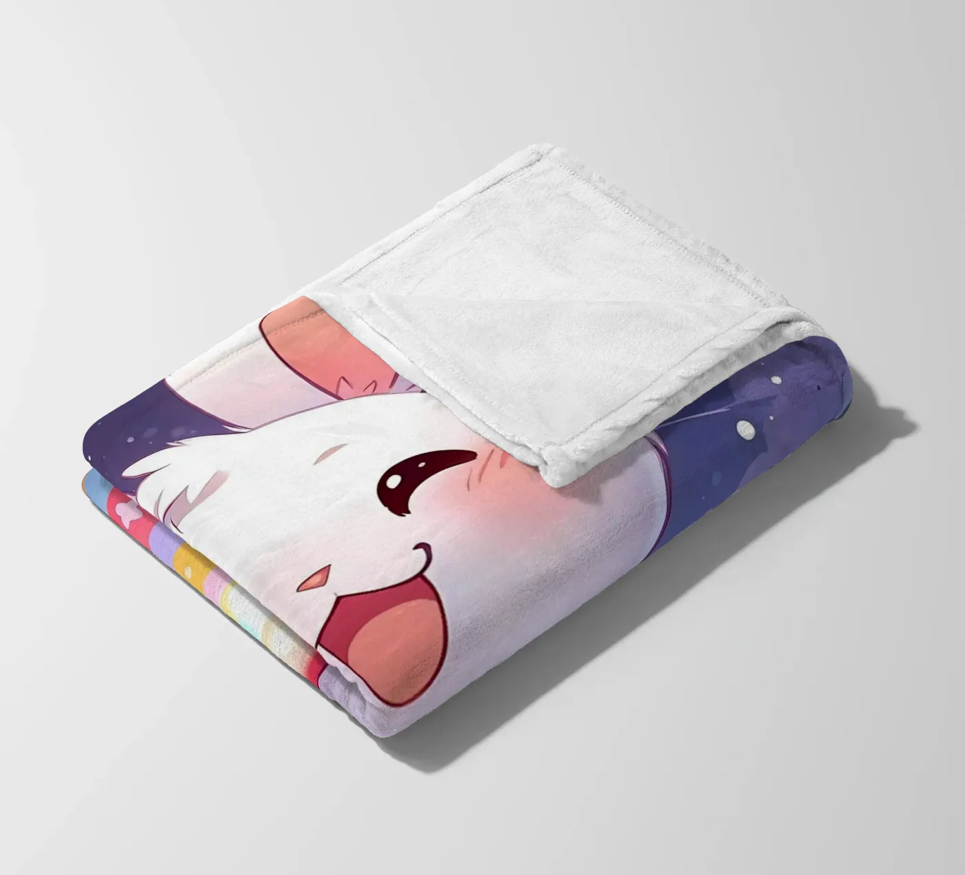 Œuf de Pâques du Grand Lapin plaid polaire de LM2Kone