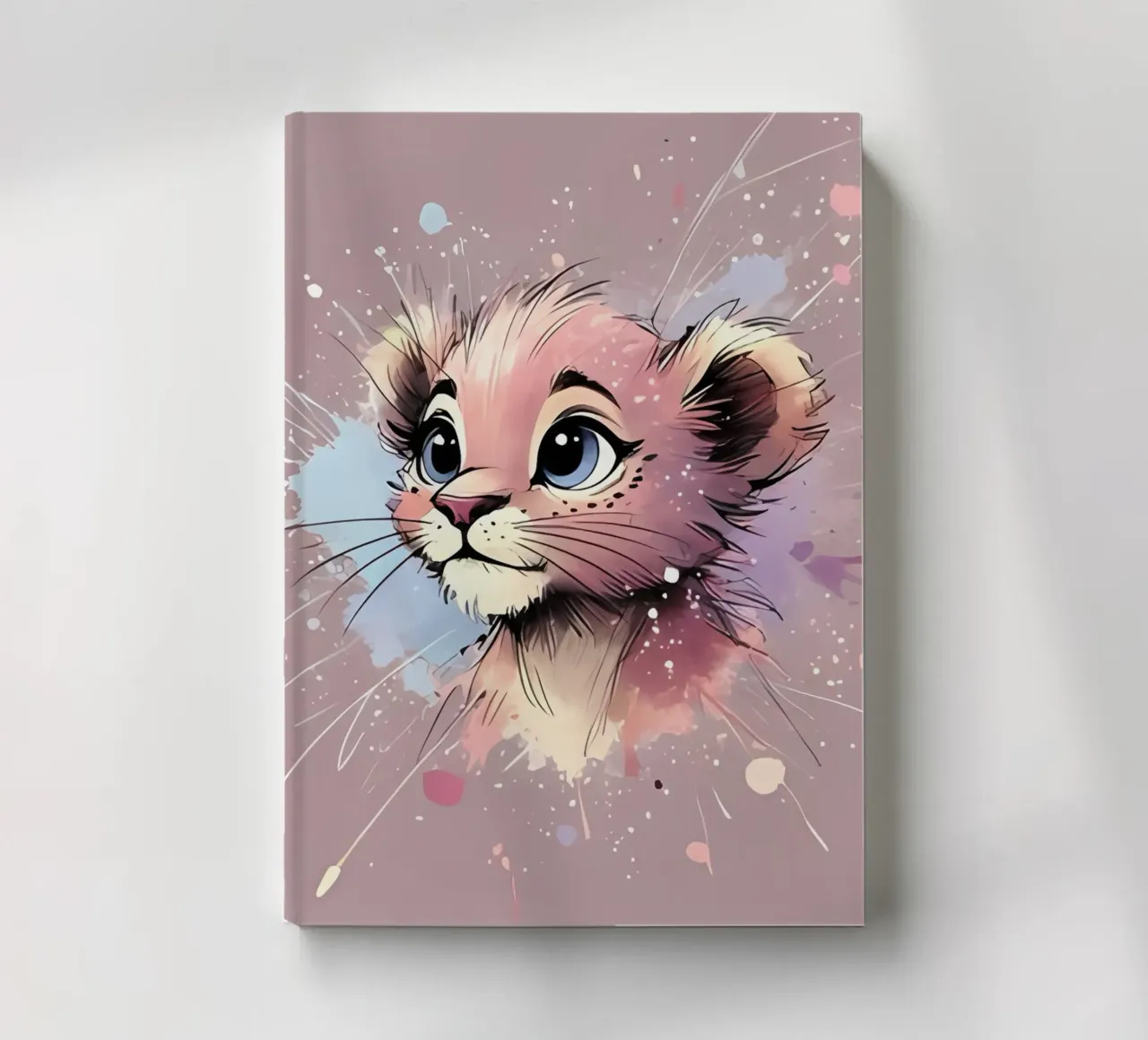 Minimalist Art Poster 488 notebook by ahmiaLodri