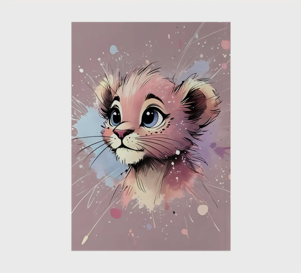 Minimalist Art Poster 488 notebook by ahmiaLodri