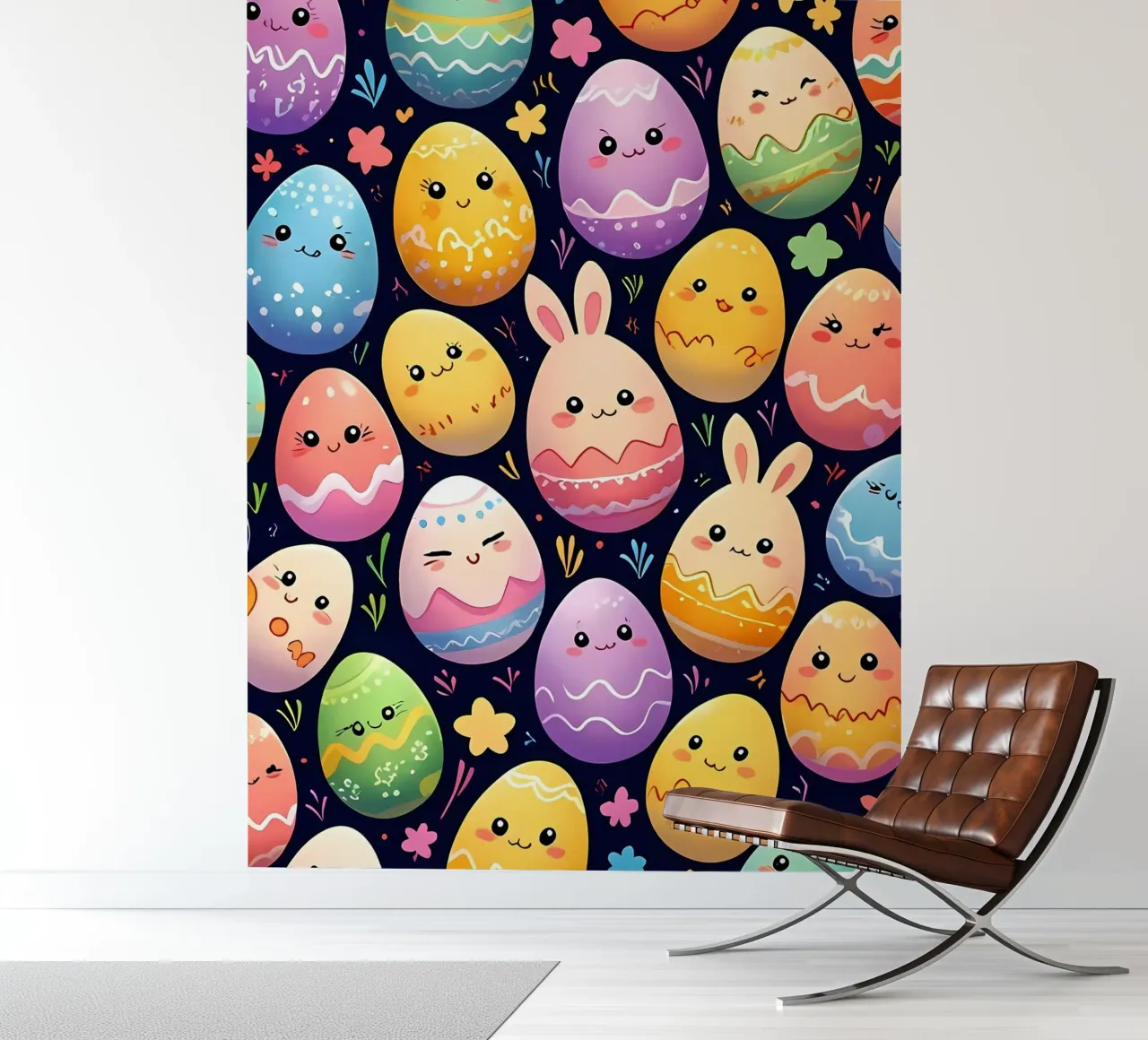 Paaseieren Patroon fotobehang van LM2Kone