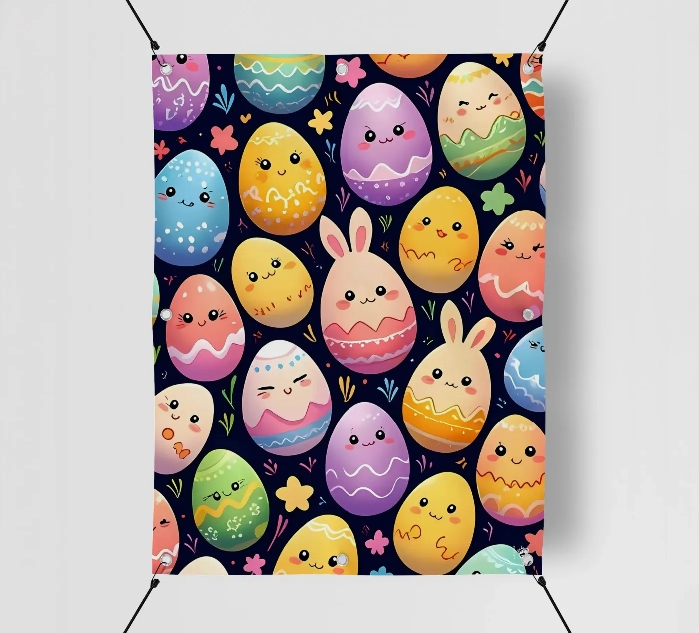 Easter Egg Pattern pvc cover by LM2Kone