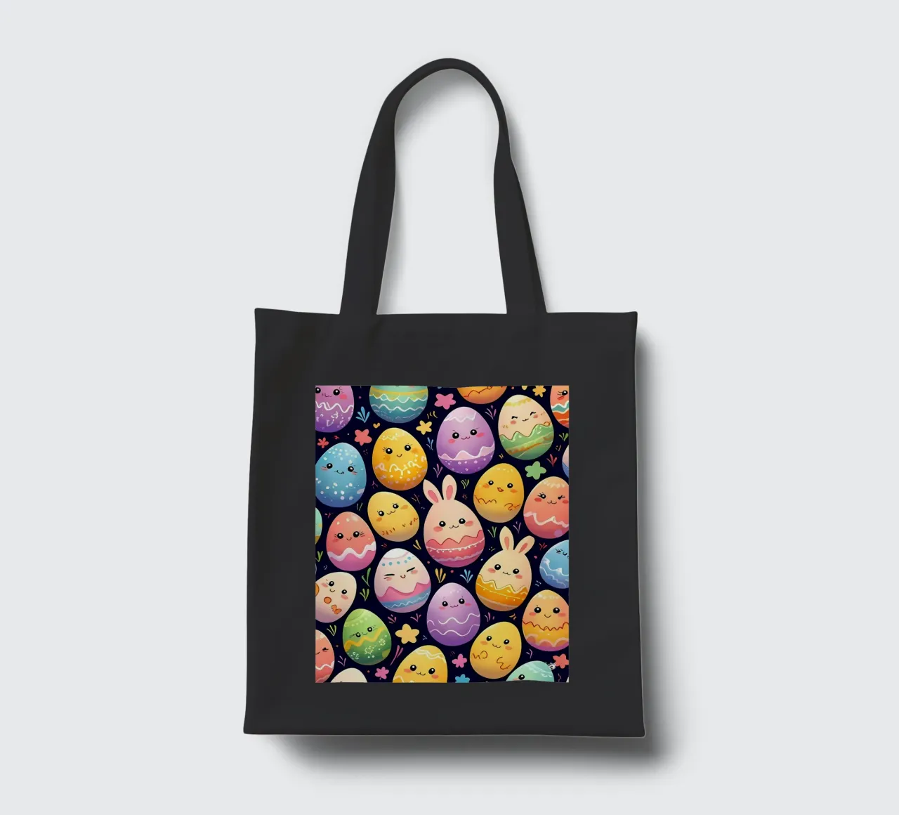 Modello di uovo di Pasqua borsa in juta da LM2Kone