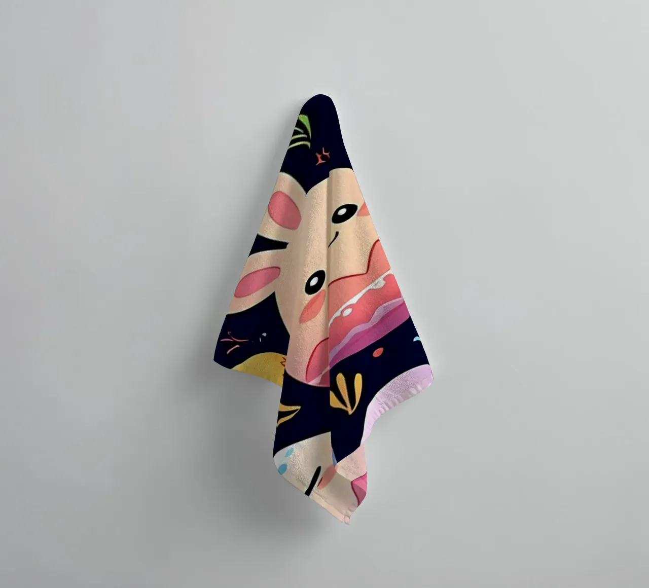 Easter Egg Pattern towel by LM2Kone