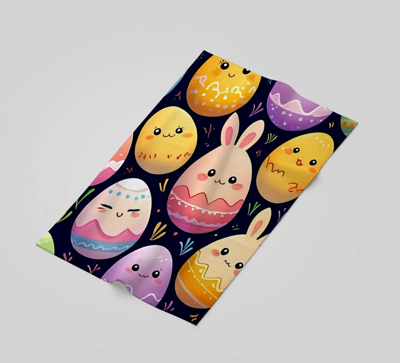 Osterei-Muster Strandtuch von LM2Kone