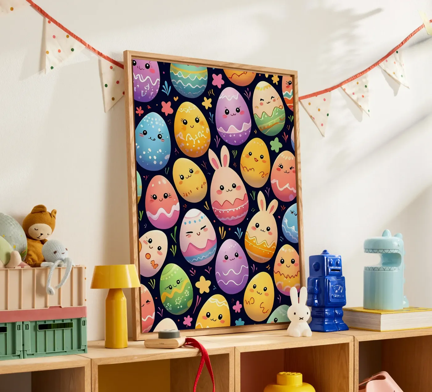 Easter Egg Pattern Acryl-Glas von LM2Kone