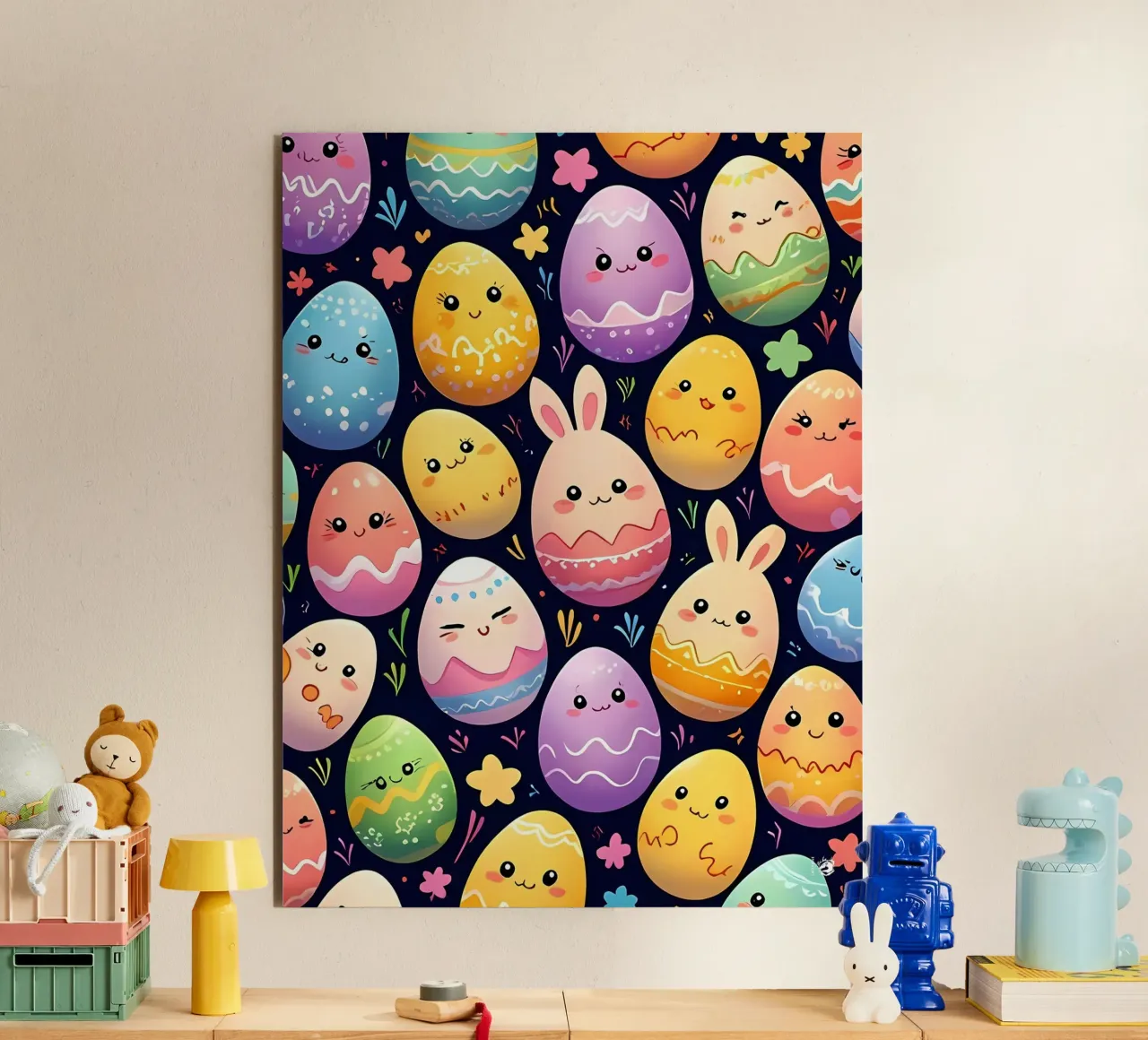 Easter Egg Pattern forex plate by LM2Kone