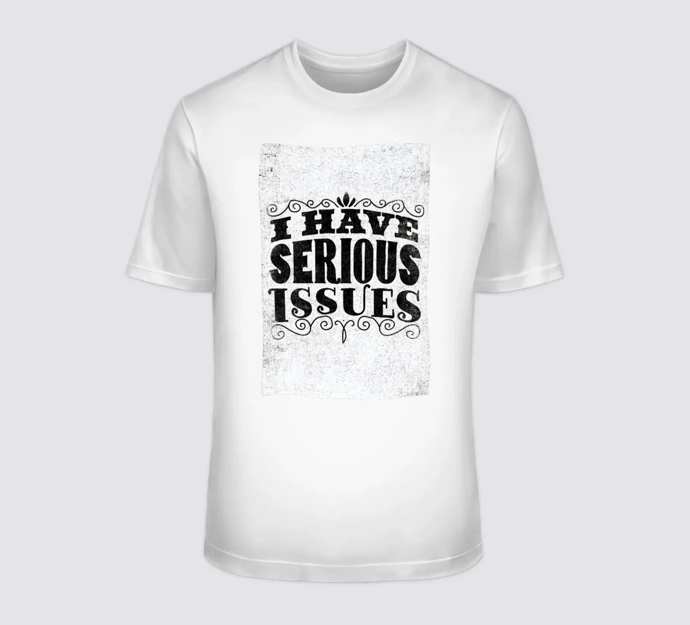 serious issues t-shirt da Matthew Taylor Wilson