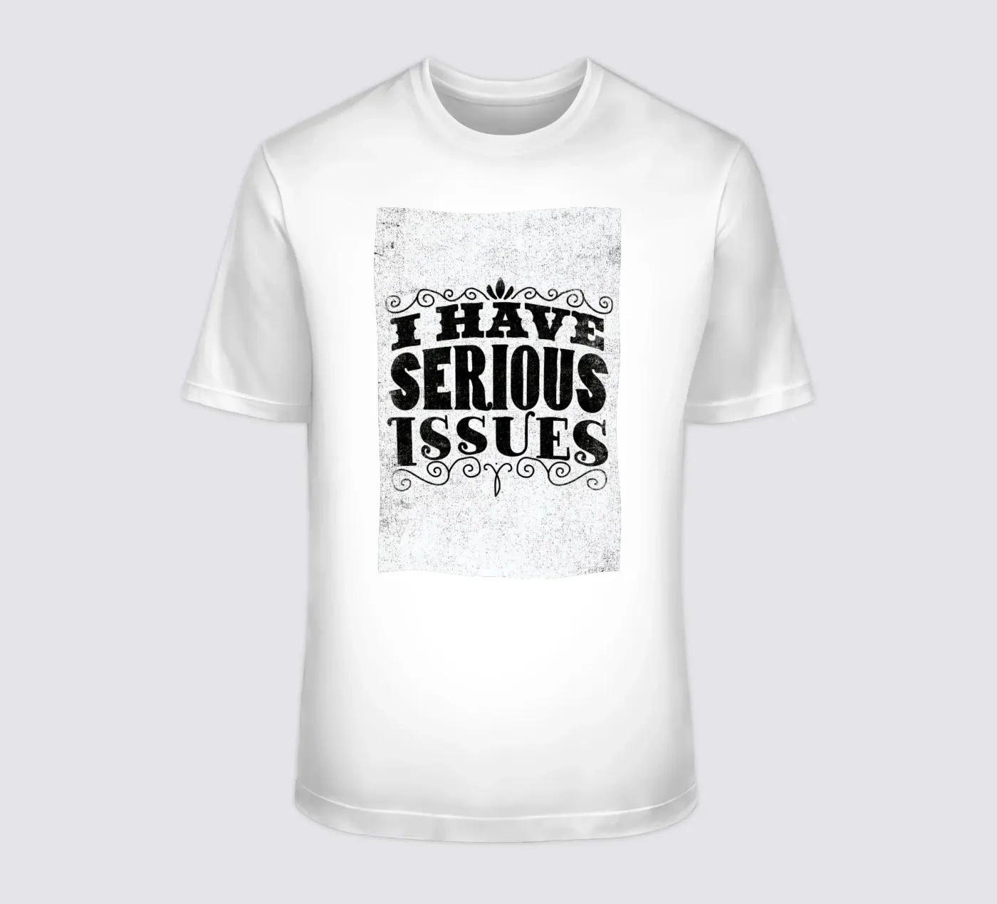 serious issues t-shirt da Matthew Taylor Wilson
