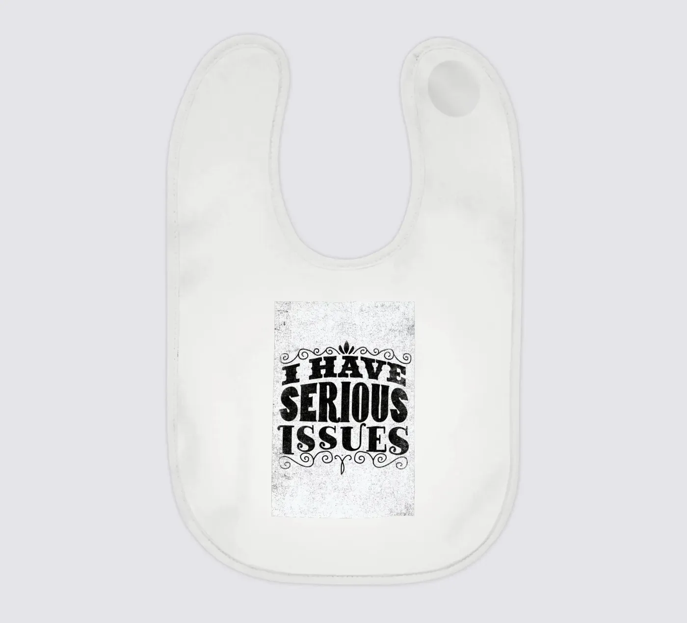 serious issues Babylätzchen von Matthew Taylor Wilson