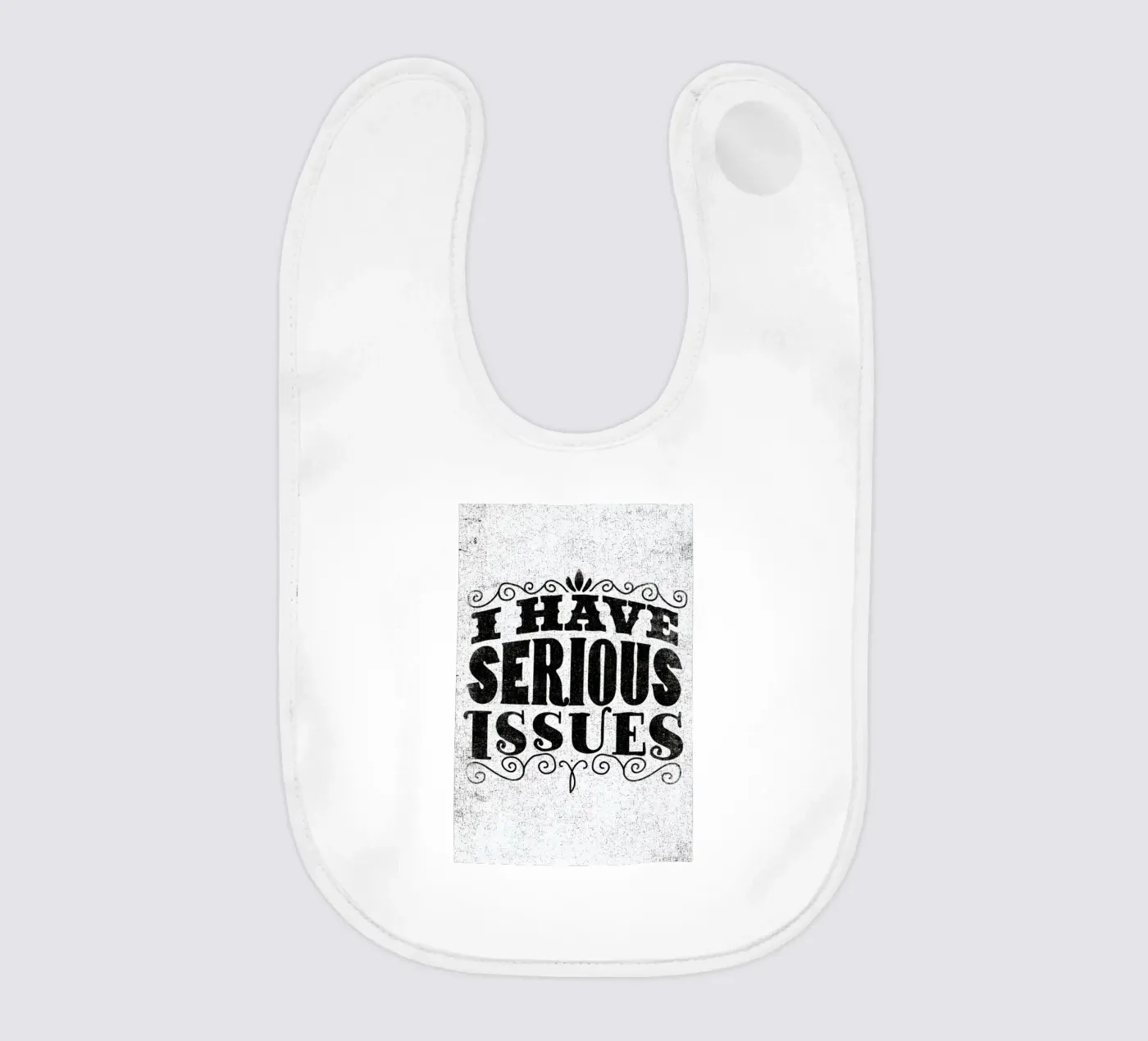 serious issues Babylätzchen von Matthew Taylor Wilson