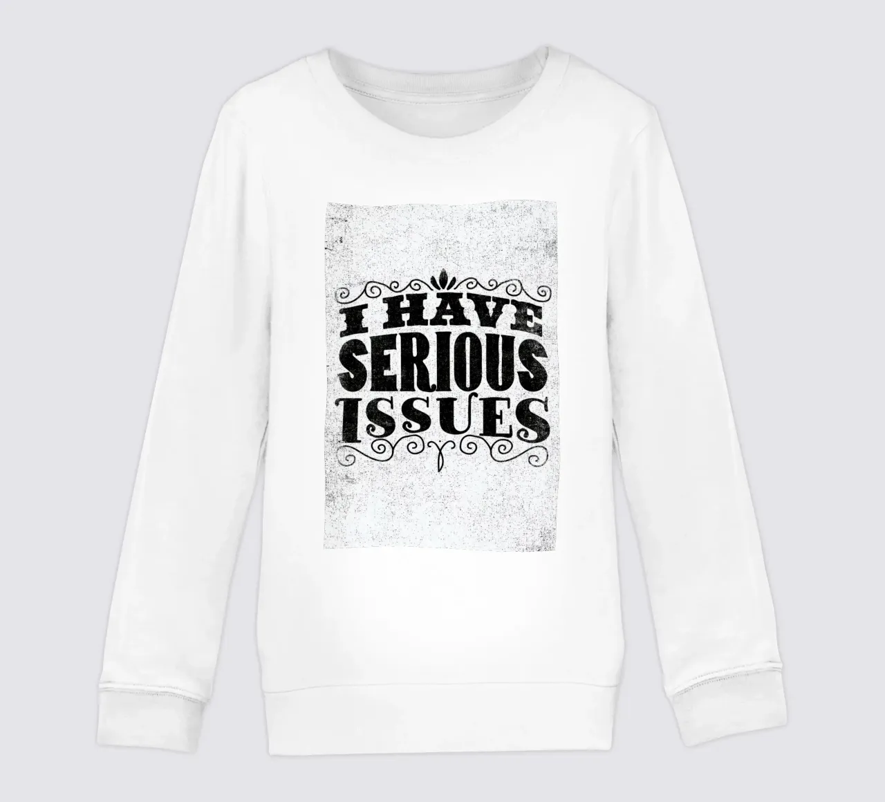 serious issues felpa bambino da Matthew Taylor Wilson