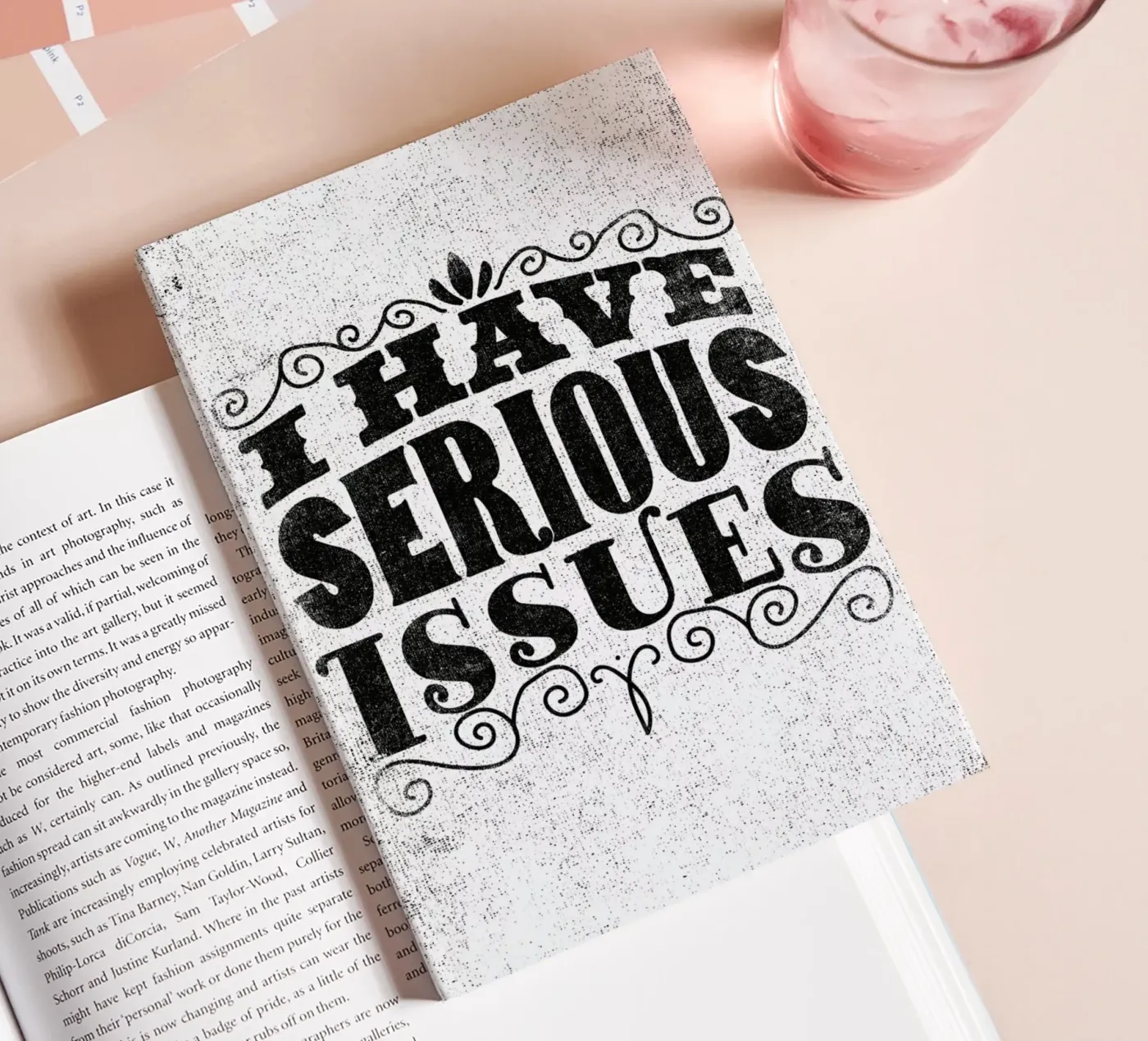 serious issues notebook by Matthew Taylor Wilson
