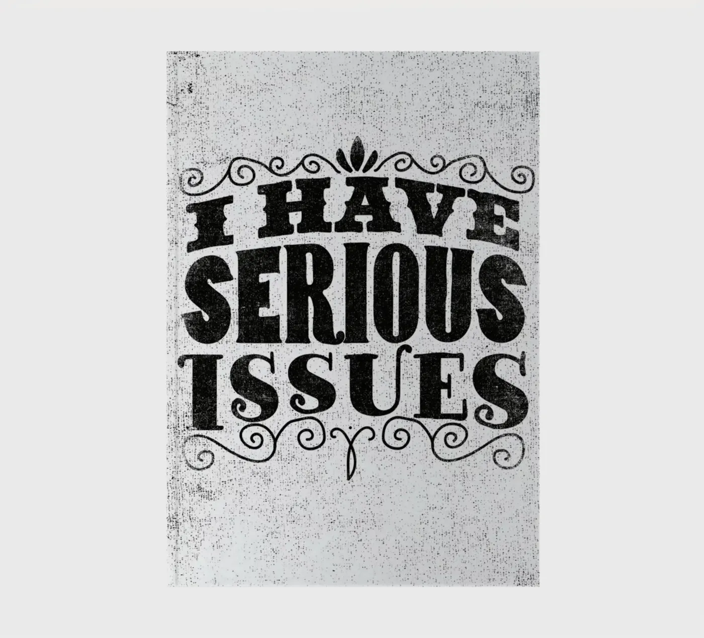 serious issues notebook by Matthew Taylor Wilson