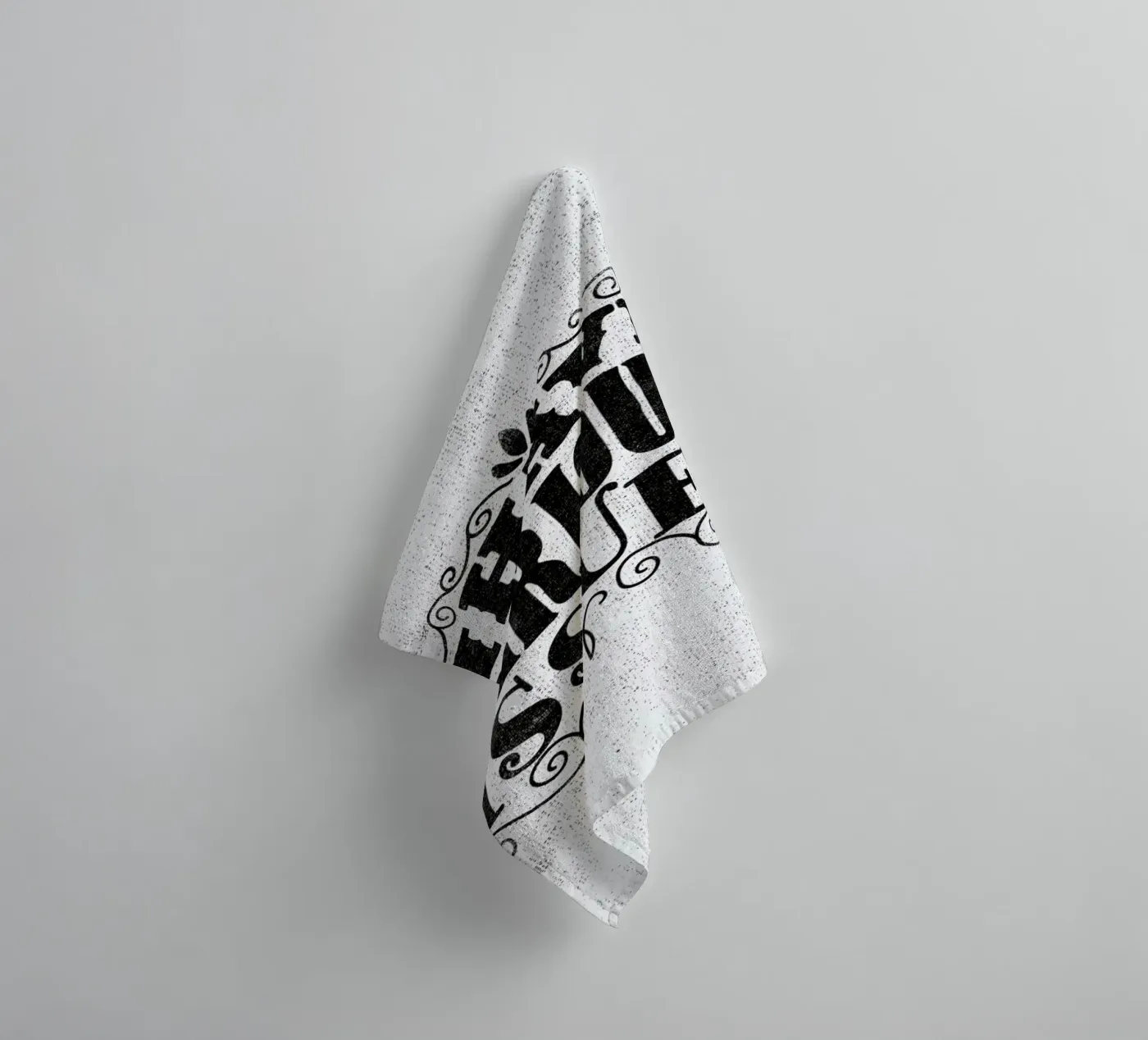 serious issues towel by Matthew Taylor Wilson