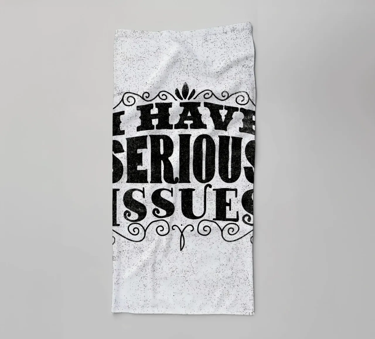 serious issues Handtuch von Matthew Taylor Wilson