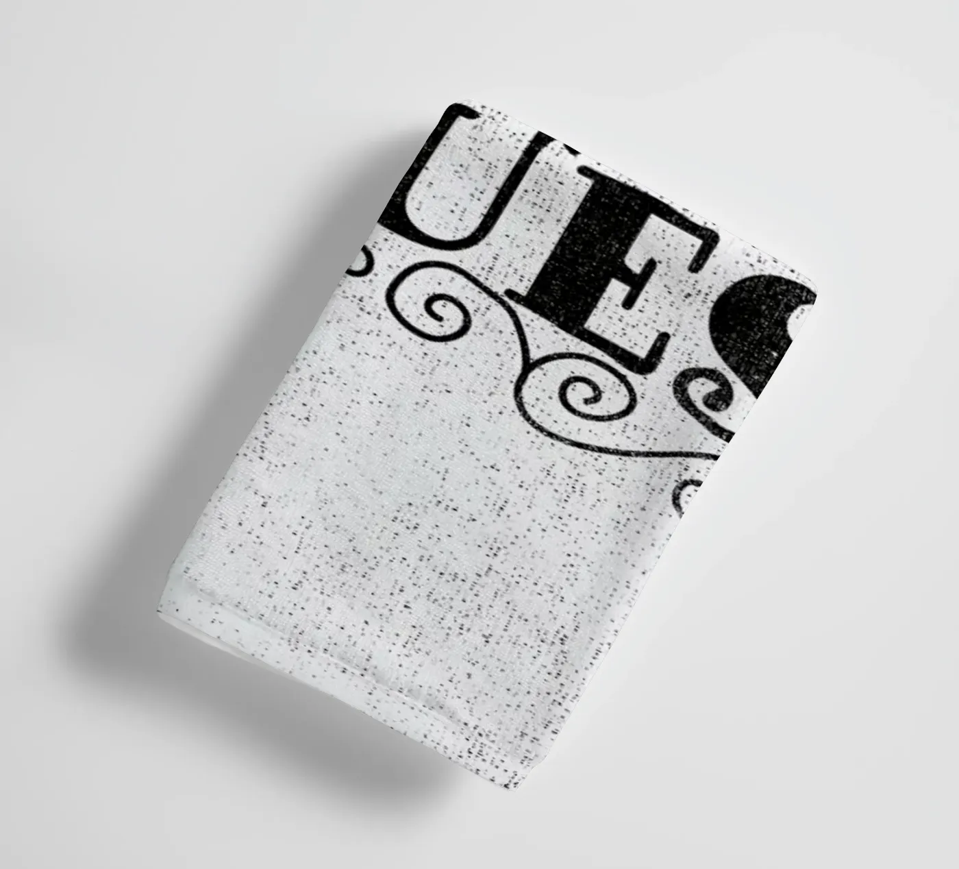 serious issues towel by Matthew Taylor Wilson
