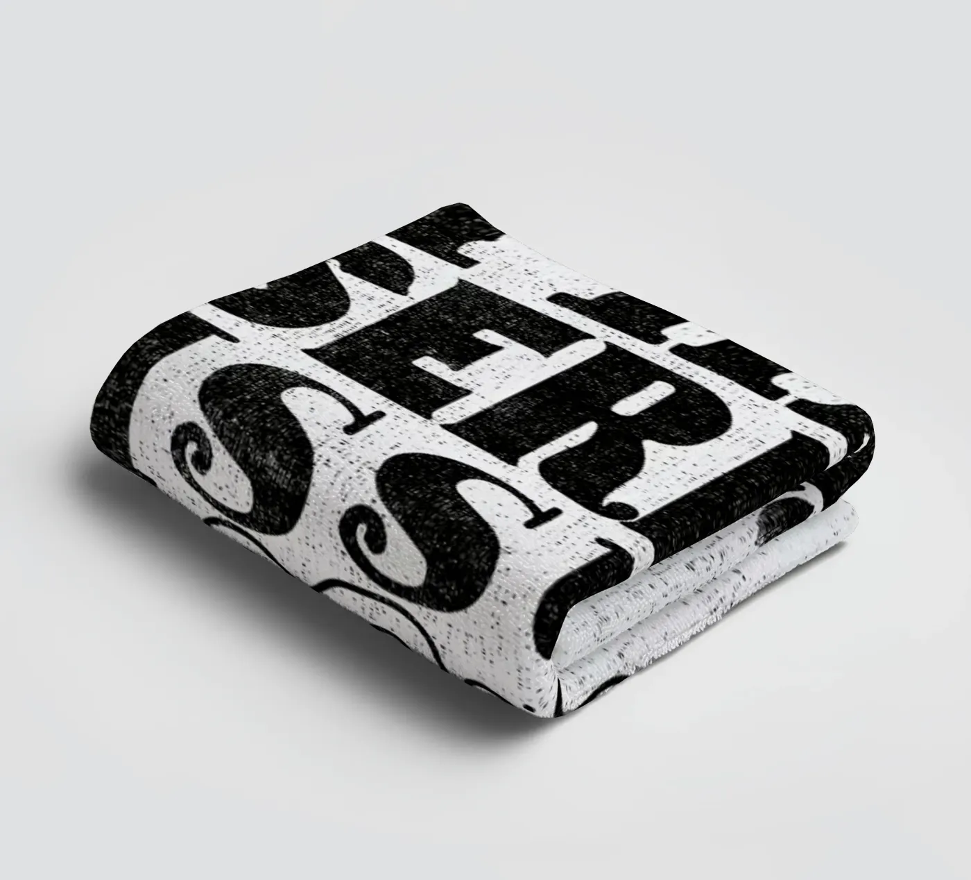 serious issues towel by Matthew Taylor Wilson