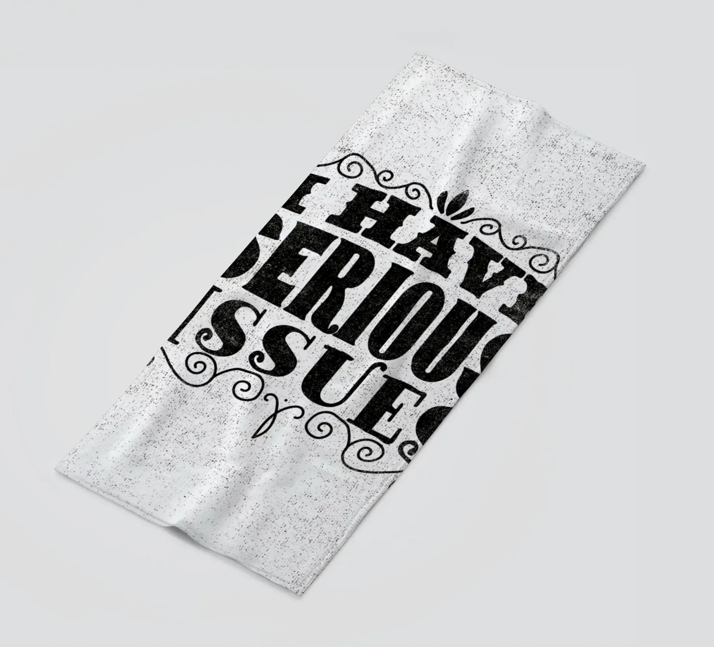 serious issues strandhanddoek van Matthew Taylor Wilson