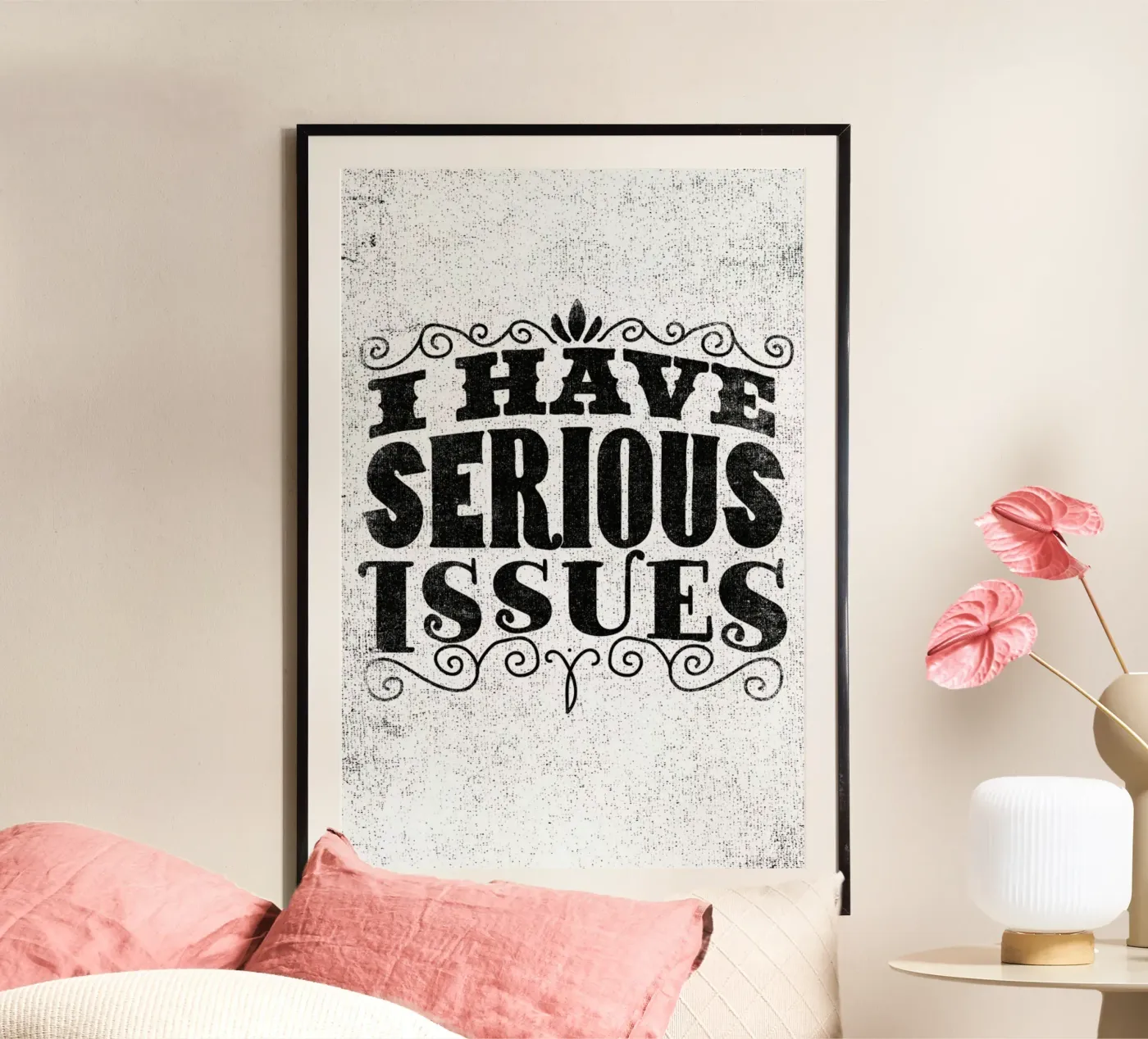 serious issues poster de Matthew Taylor Wilson