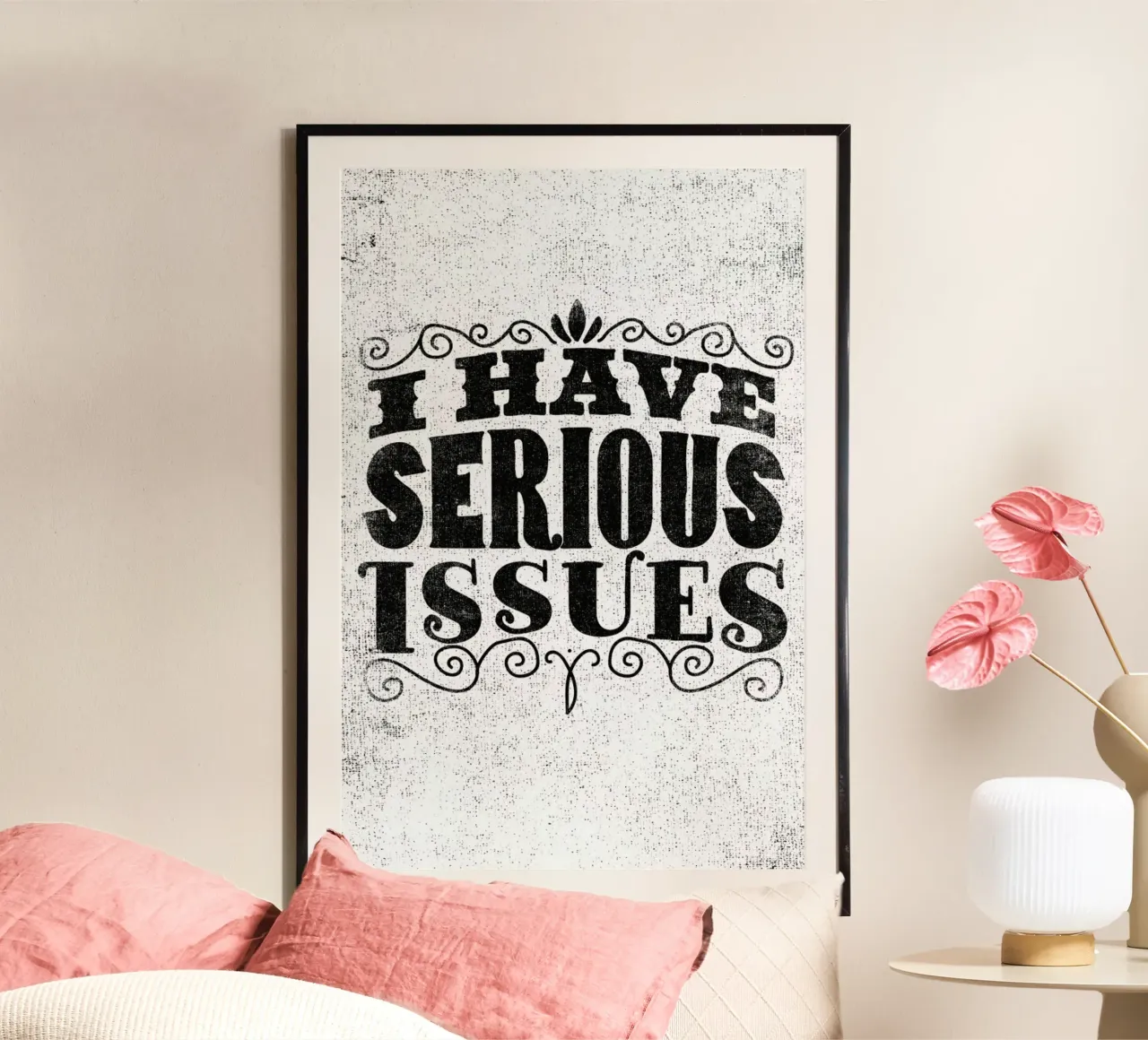 serious issues poster van Matthew Taylor Wilson