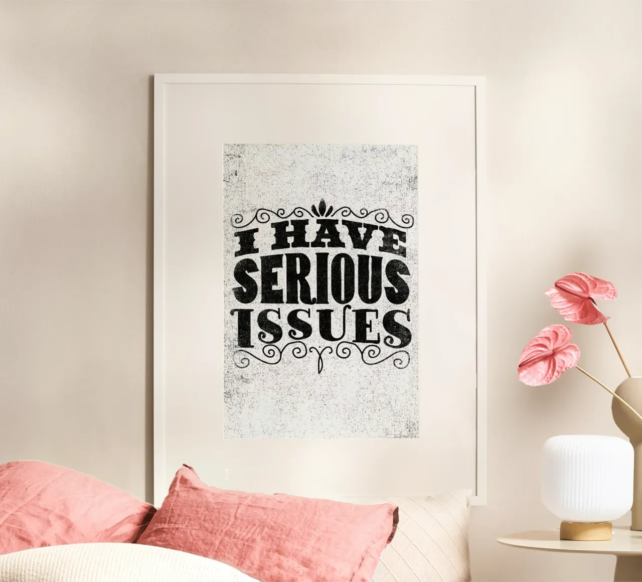 serious issues poster van Matthew Taylor Wilson