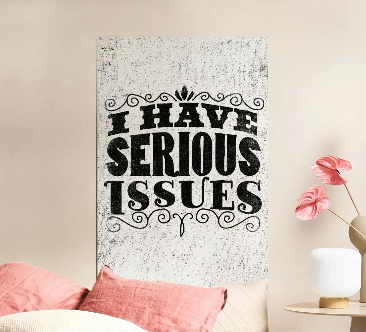 serious issues poster van Matthew Taylor Wilson