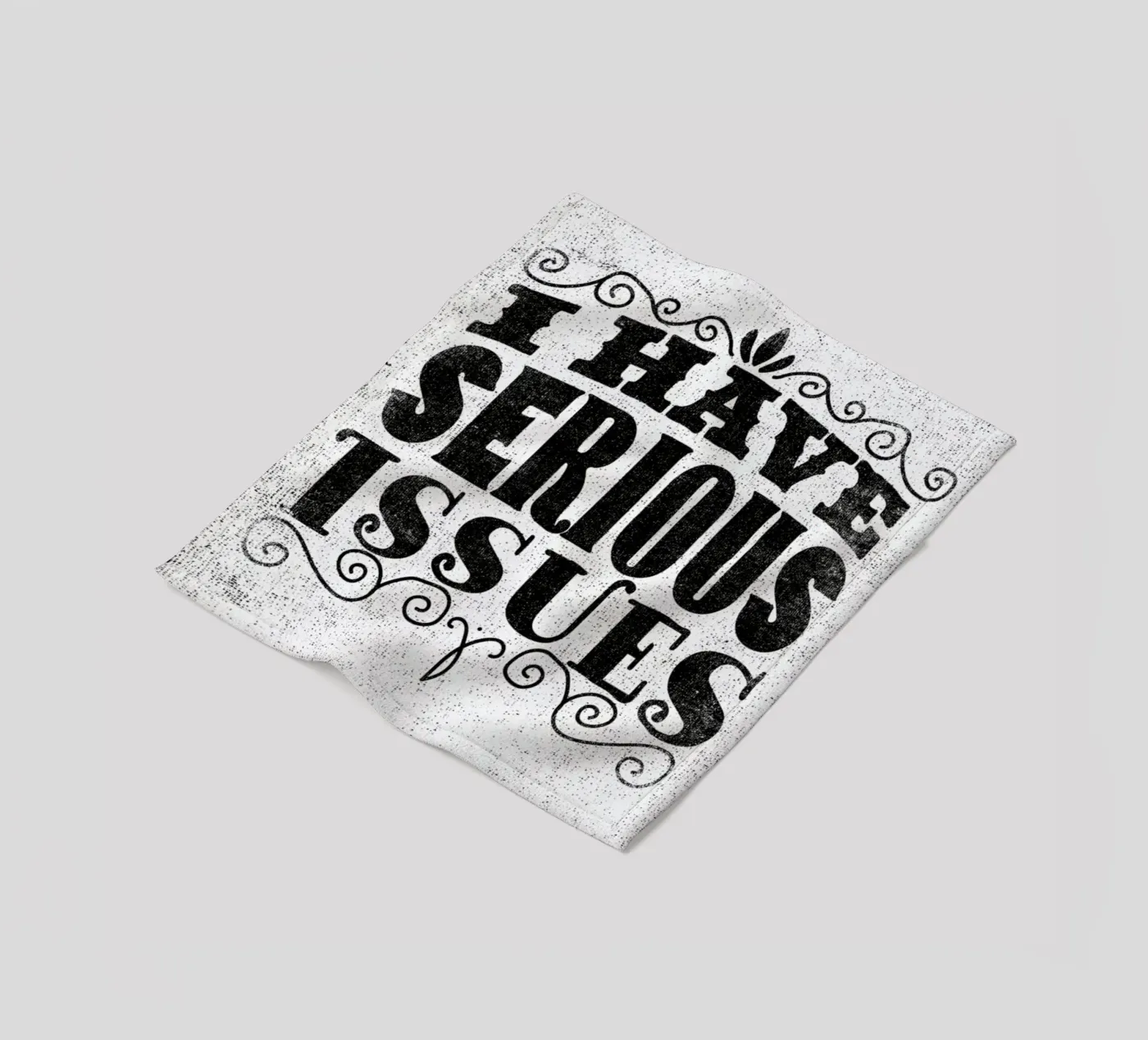 serious issues Fleecedecke von Matthew Taylor Wilson