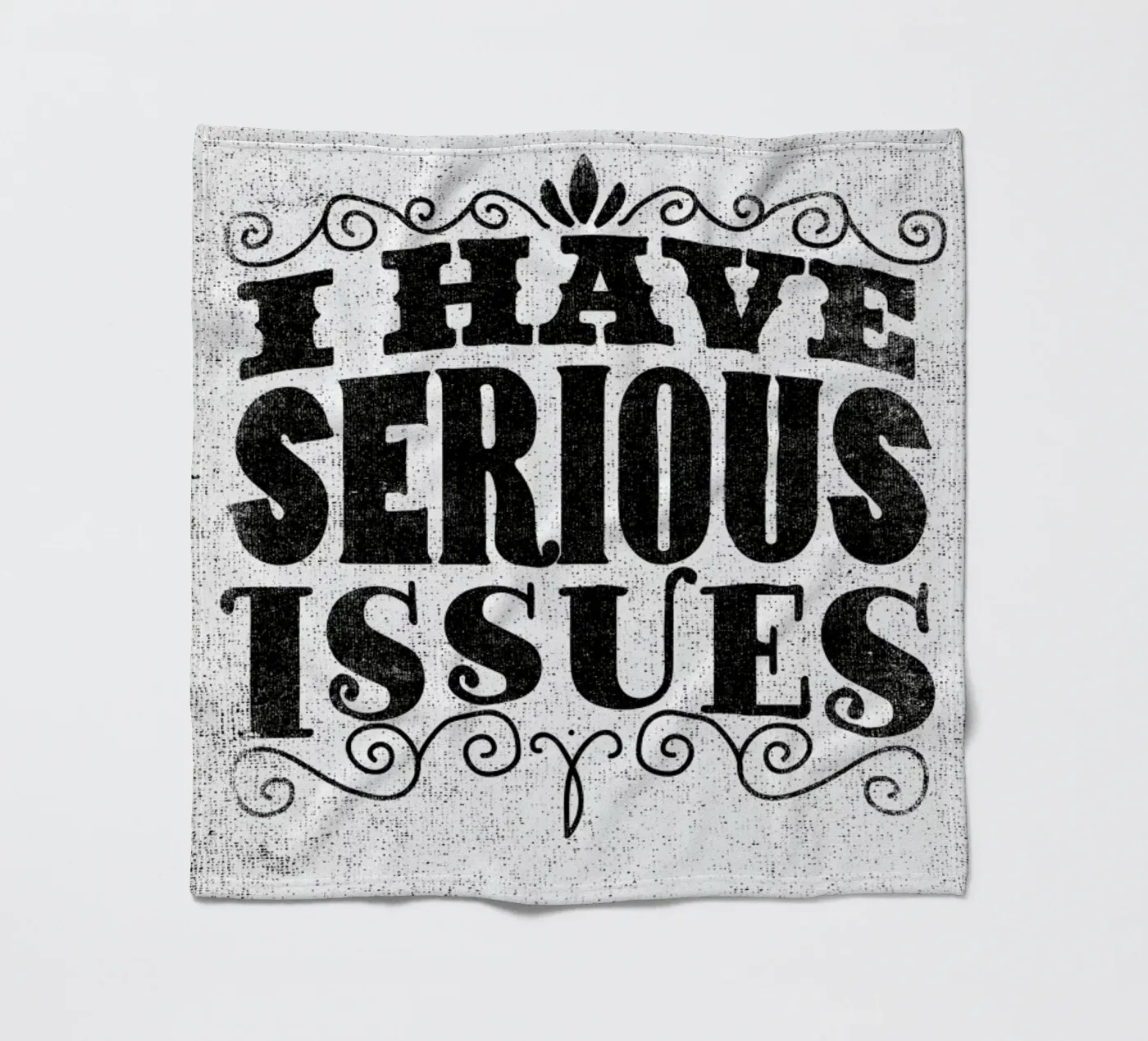 serious issues Fleecedecke von Matthew Taylor Wilson