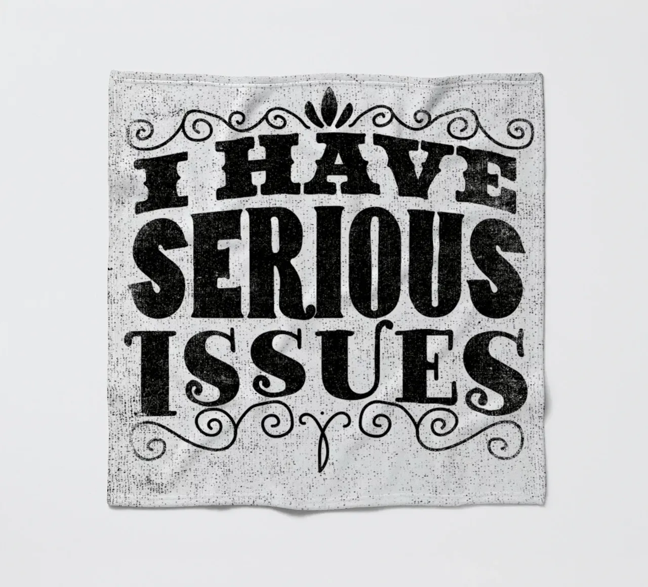 serious issues Fleecedecke von Matthew Taylor Wilson