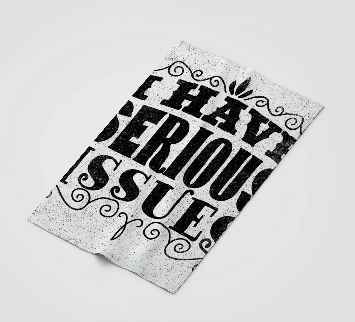 serious issues Fleecedecke von Matthew Taylor Wilson