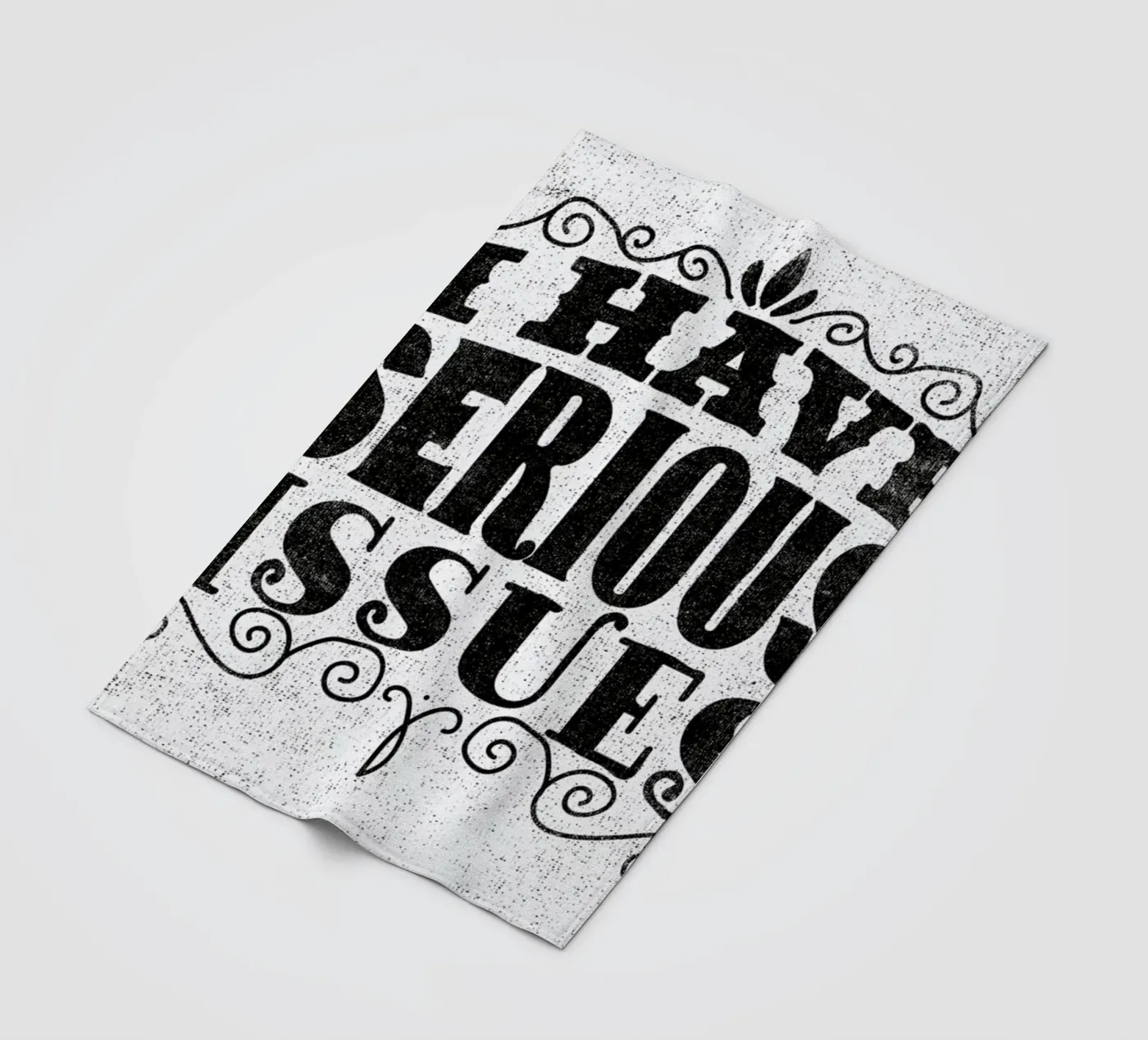 serious issues Fleecedecke von Matthew Taylor Wilson