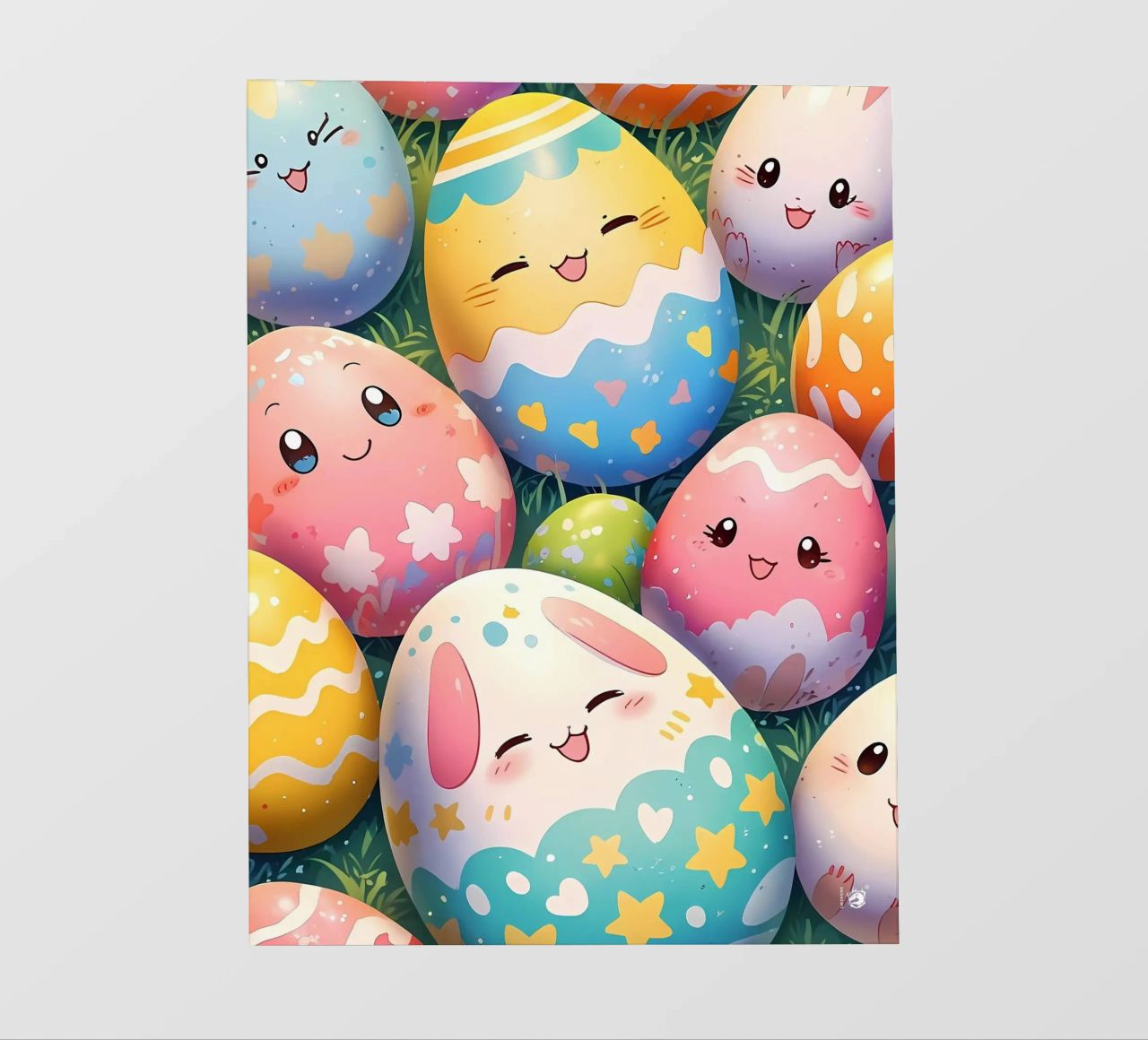 Modèle d'œuf de Pâques mignon bâche pvc de LM2KONE