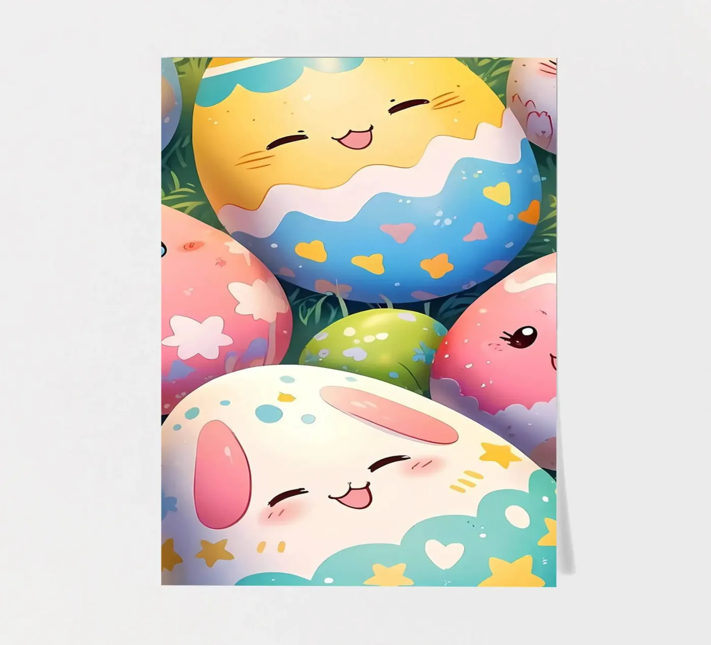 Cute Easter Egg Pattern foglio adesivo da LM2Kone
