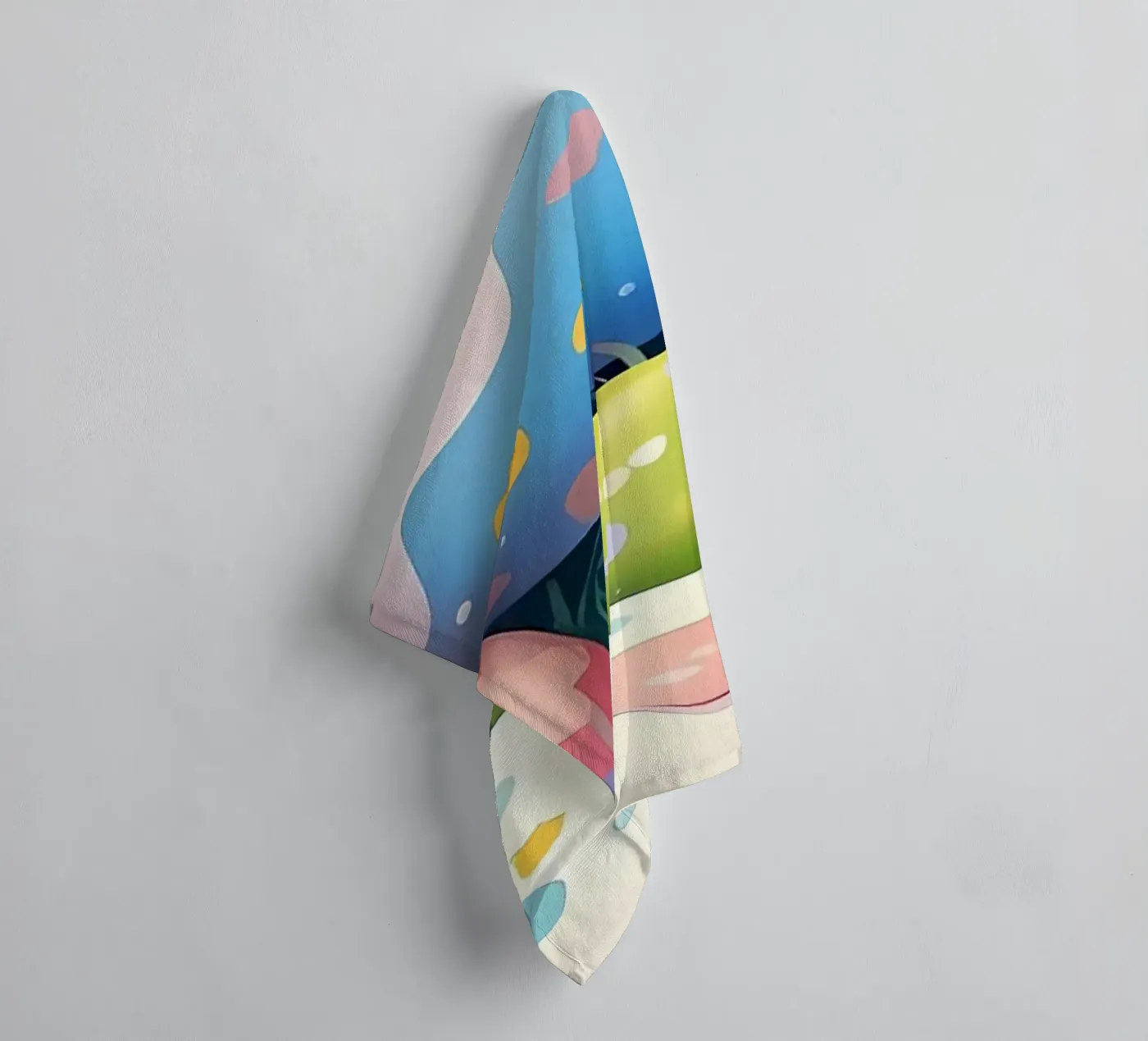 Cute Easter Egg Pattern towel by LM2Kone