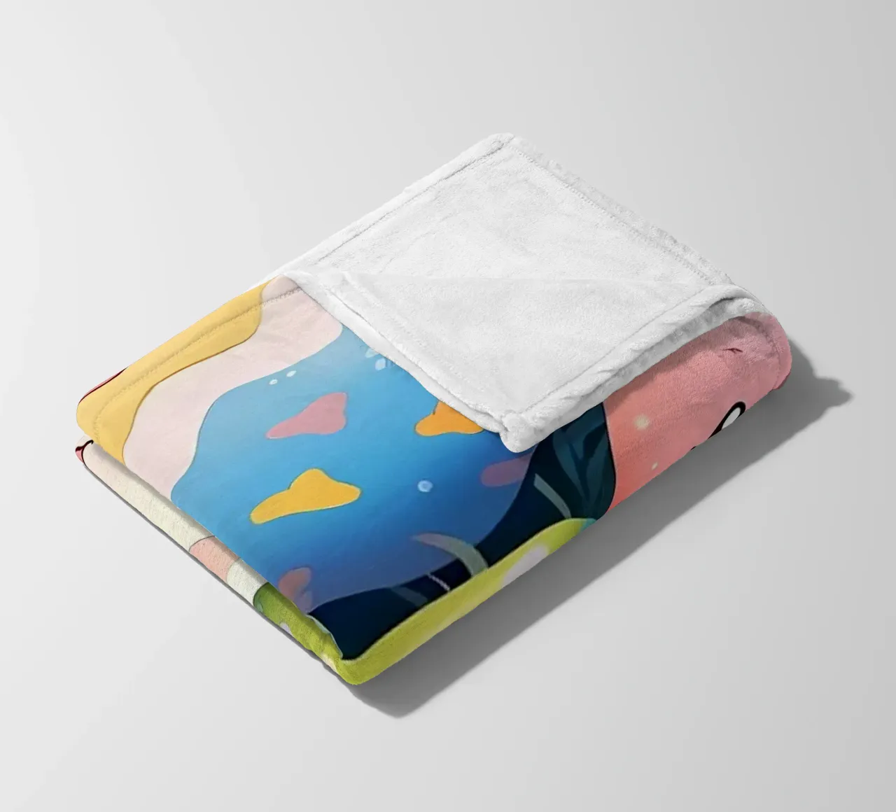 Cute Easter Egg Pattern fleece blanket by LM2Kone