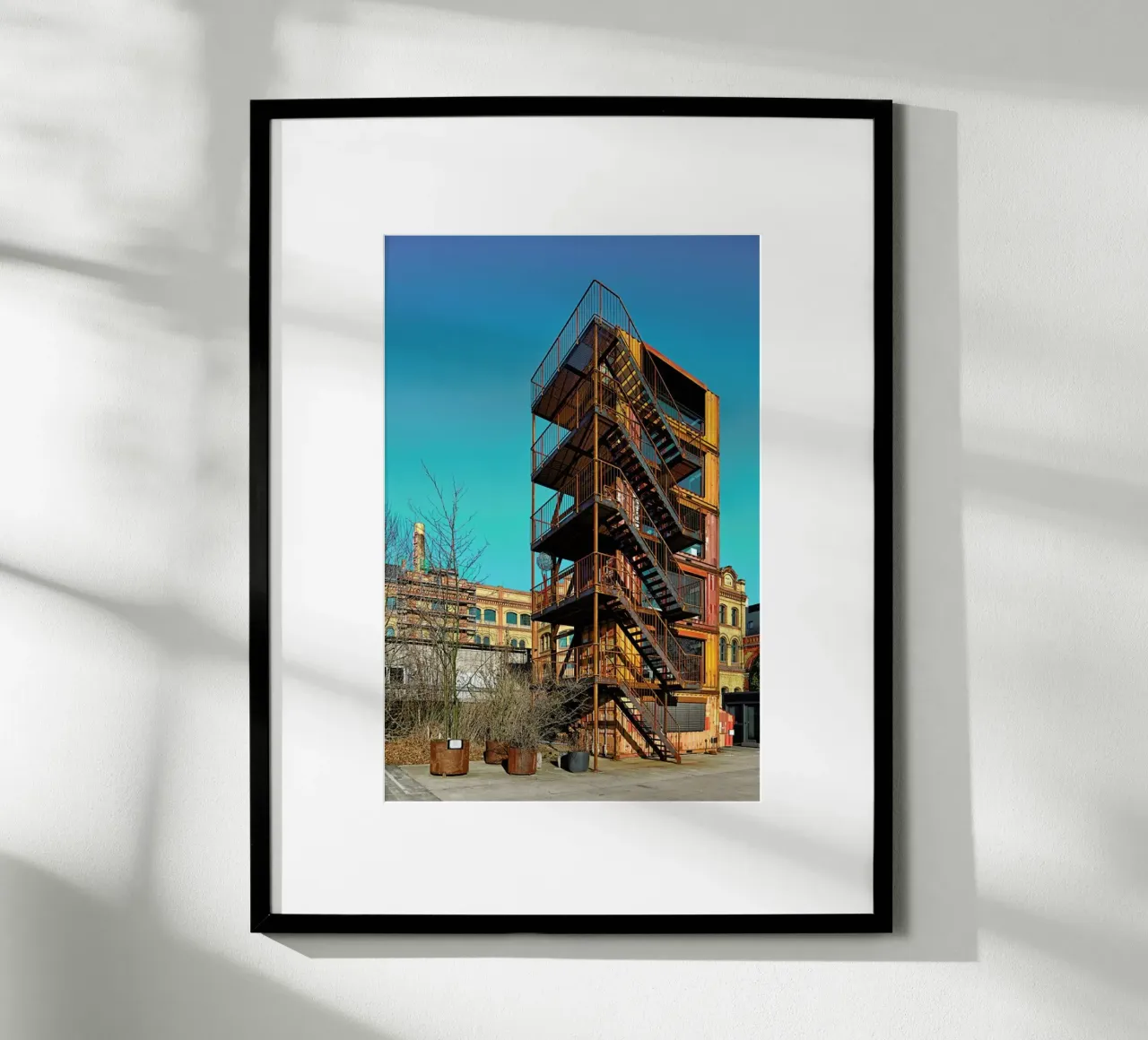 Ottobock 02 poster con telaio in plastica da Michael Belhadi