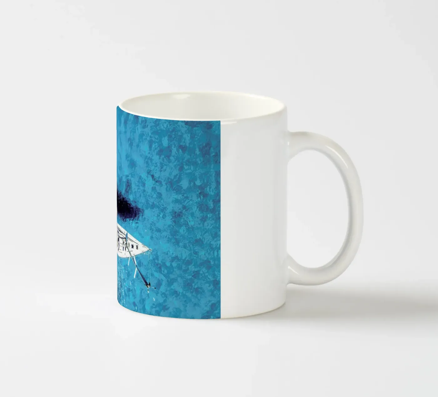 Pizza ceramic mug by ROBERTO H