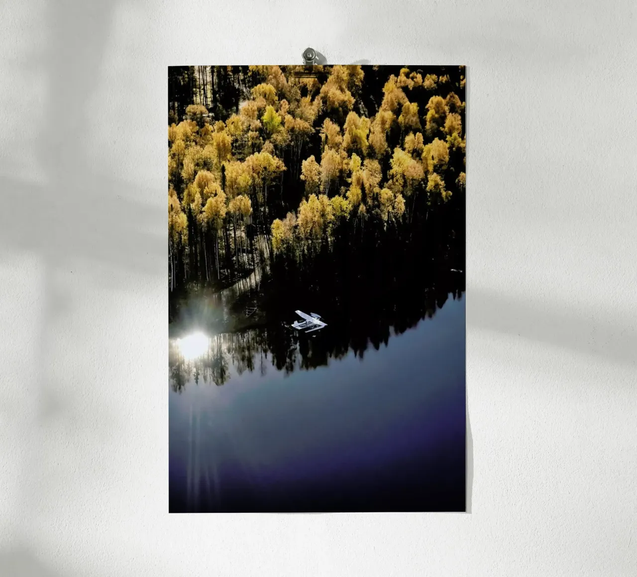 White Plane poster da Cordula Schaefer