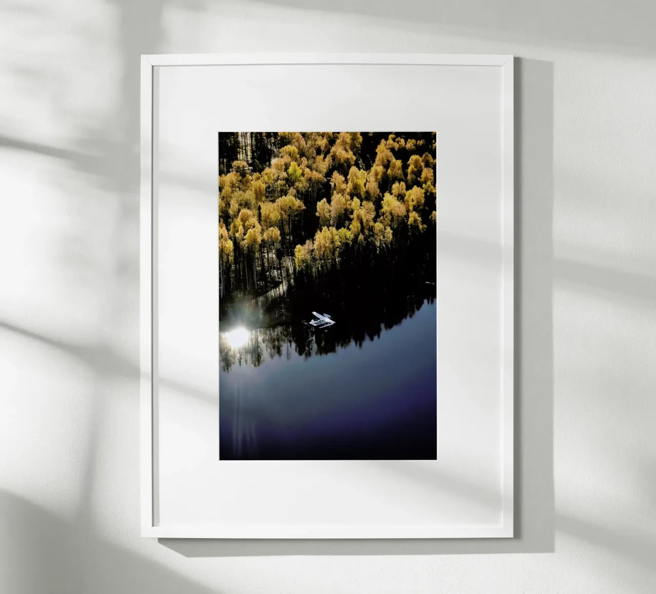 White Plane poster da Cordula Schaefer