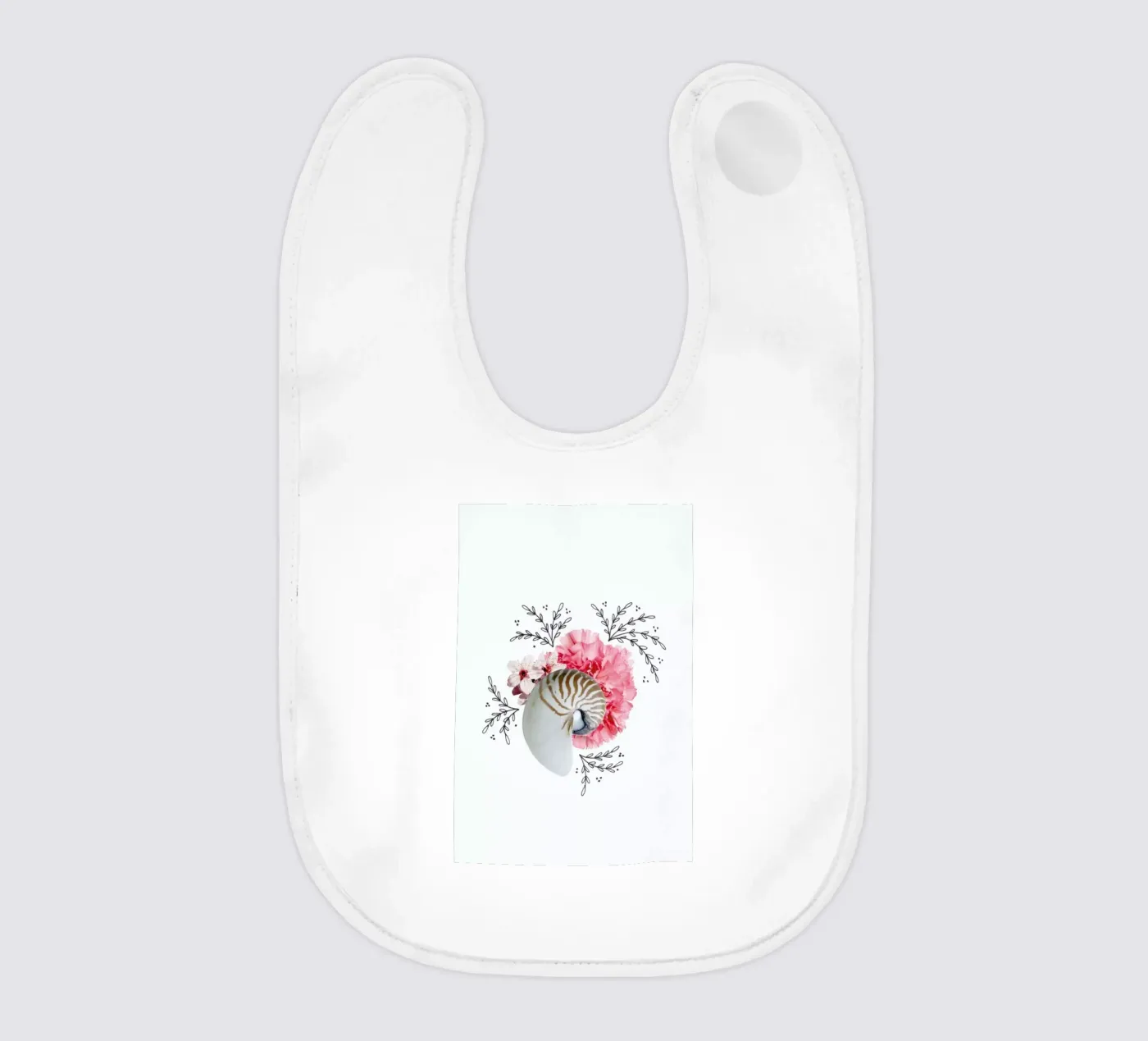 Snail Collage bavaglino da Miles of Light