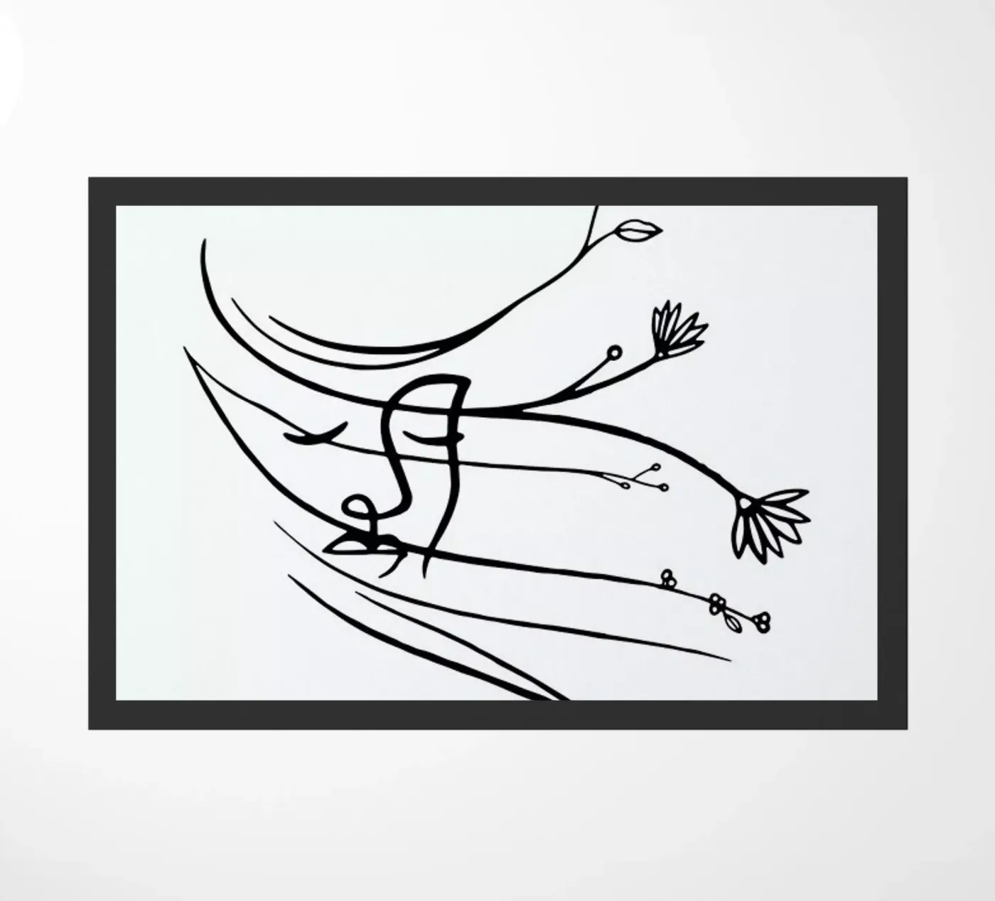 Wind Fußmatte von Ninhol