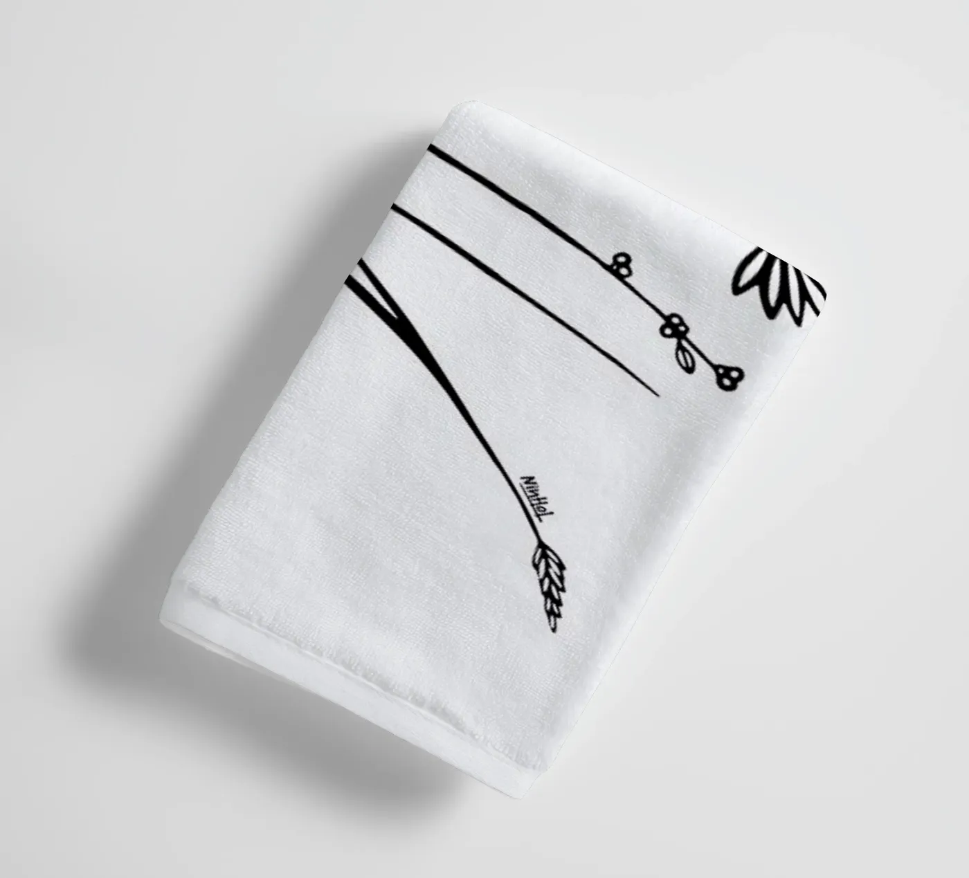 Wind badhanddoek van Ninhol