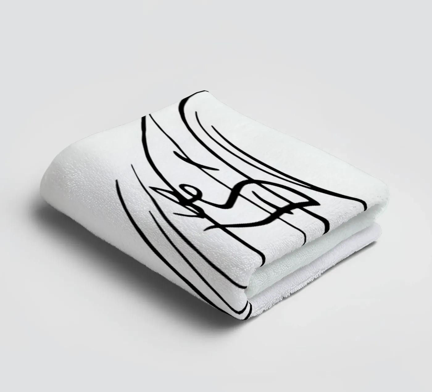 Wind badhanddoek van Ninhol