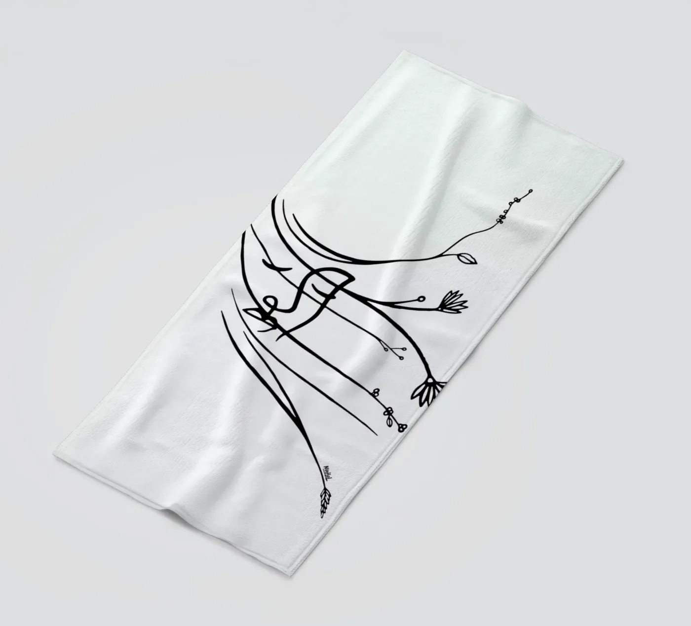 Wind Strandtuch von Ninhol