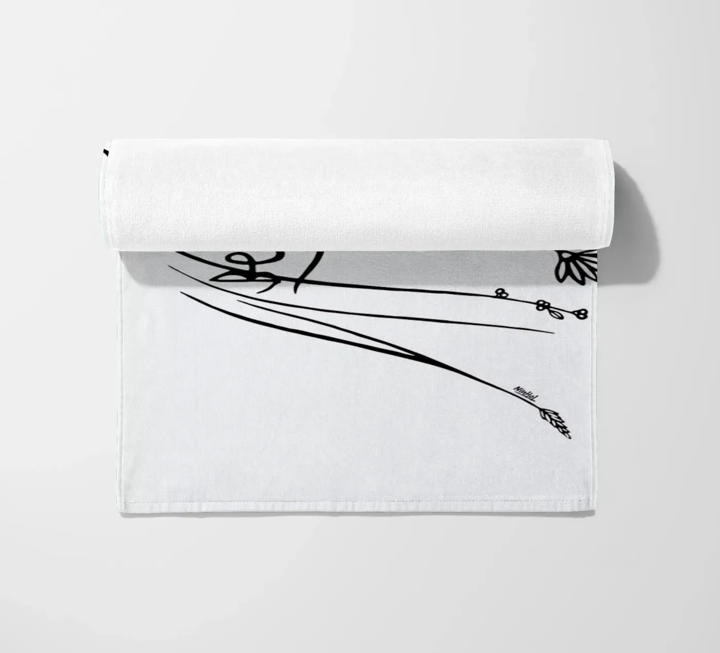 Wind Strandtuch von Ninhol